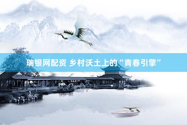 瑞银网配资 乡村沃土上的“青春引擎”