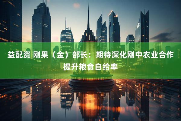 益配资 刚果（金）部长：期待深化刚中农业合作提升粮食自给率